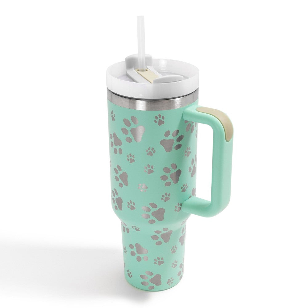 Refreshing Mint Green Tumbler - 40oz