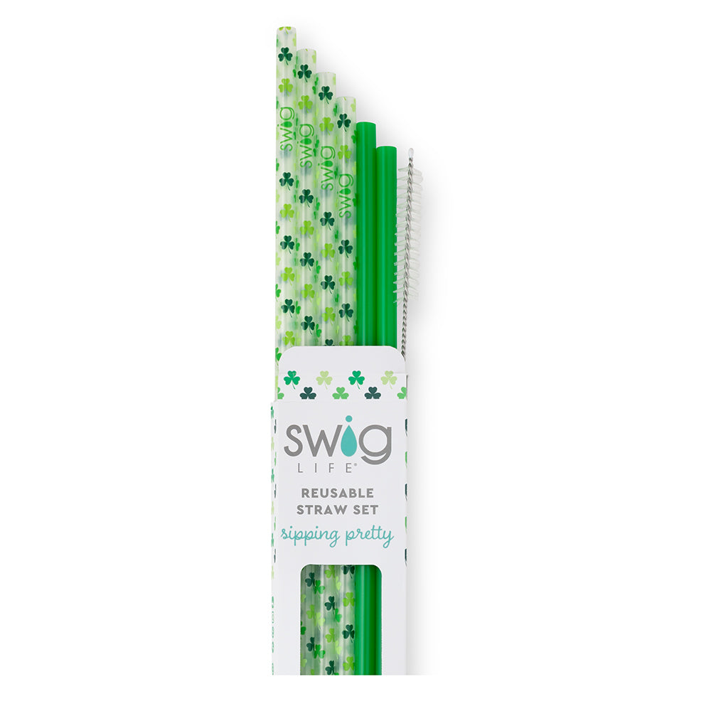 Swig Straws (6 per package + Cleaning Brush)