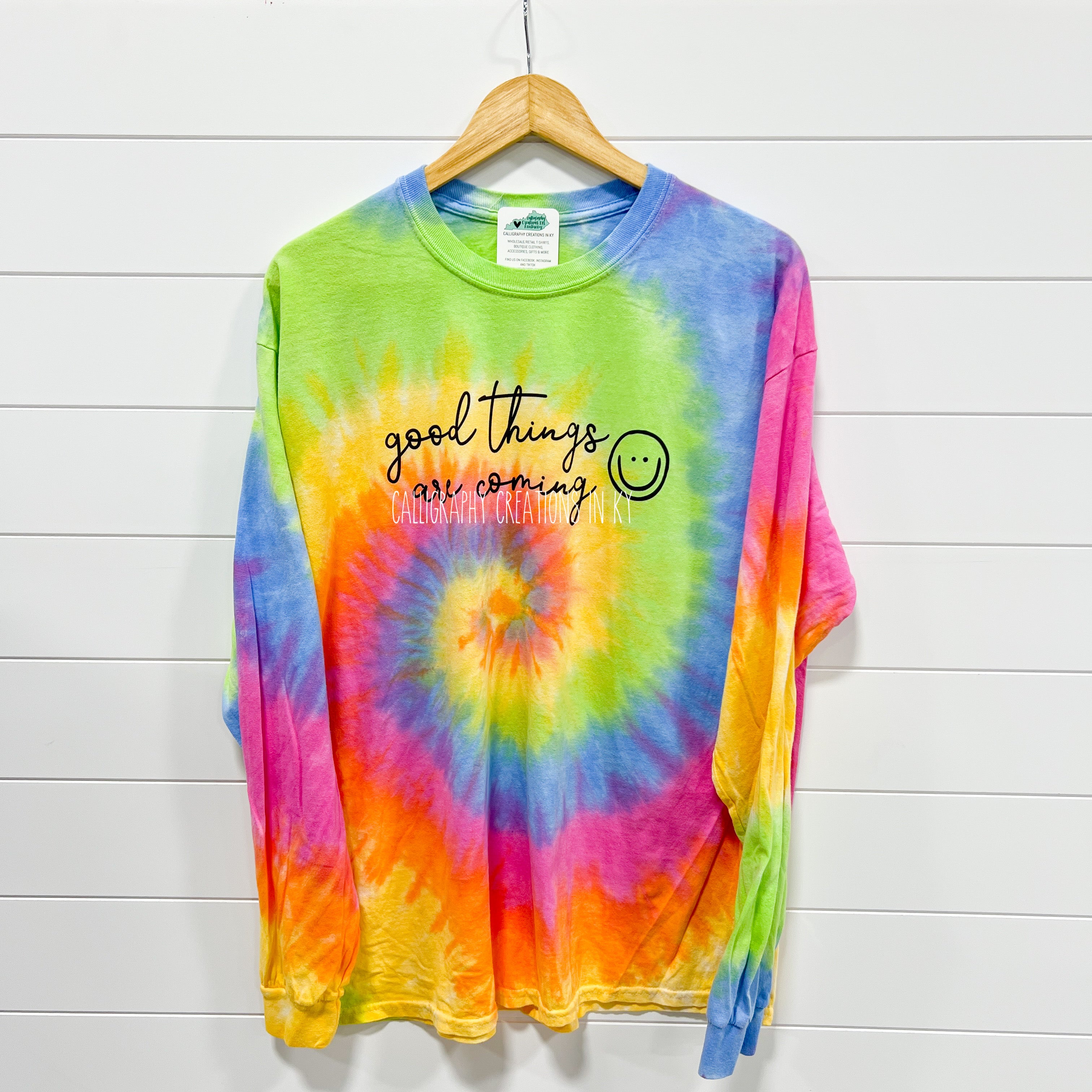 Rainbow Oversized Tie-Dye T-Shirt - Wholly Human – gc2b