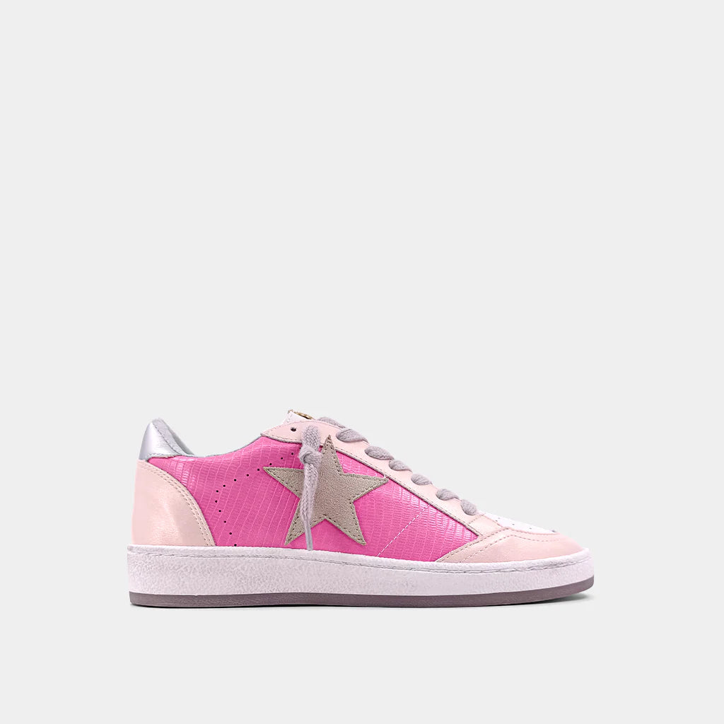 Paz Shu Shop Sneakers | Pink Lizard