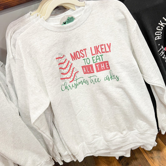 Christmas Tree Cakes Sweatshirt