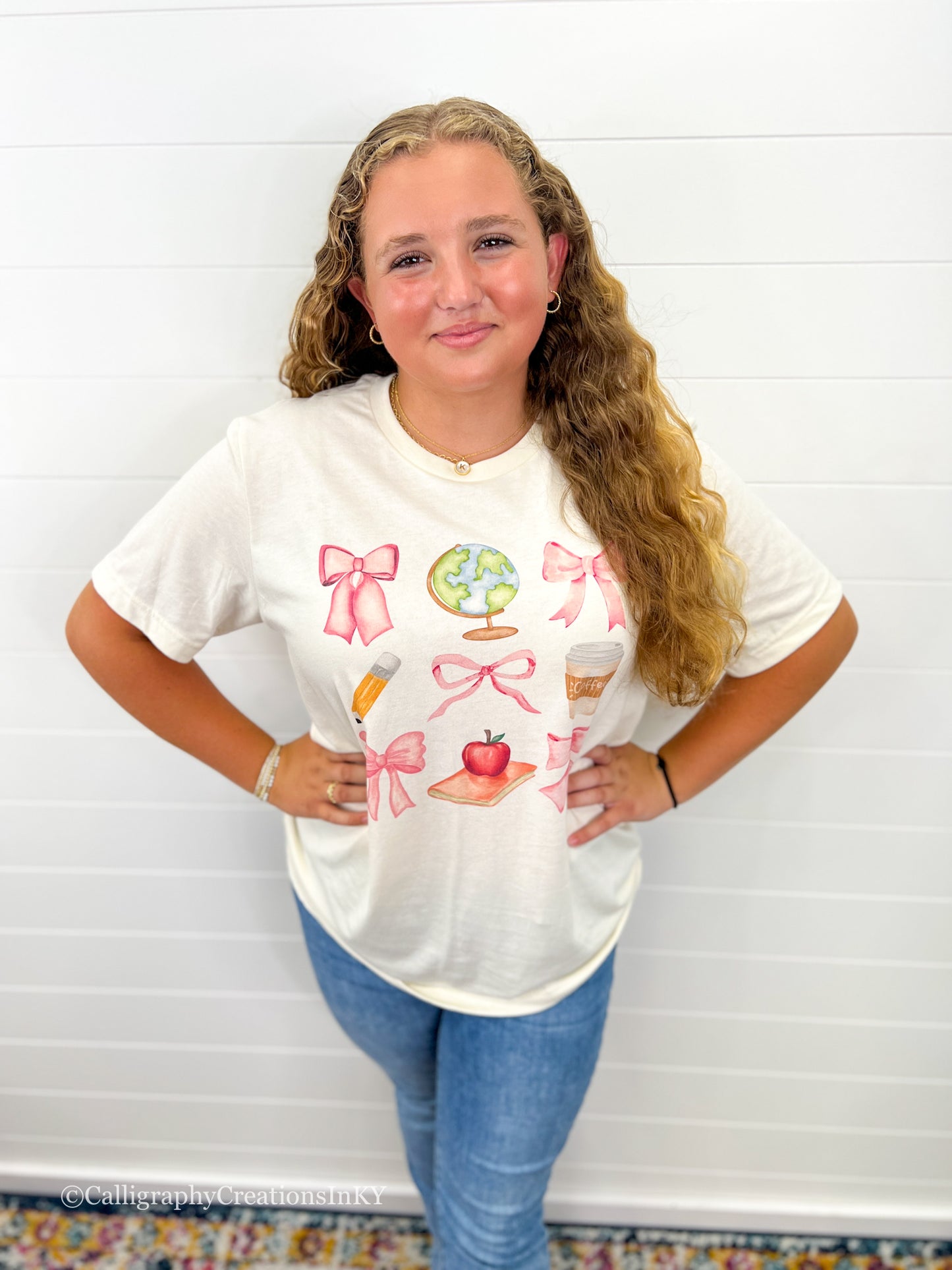 Watercolor Teach Tee