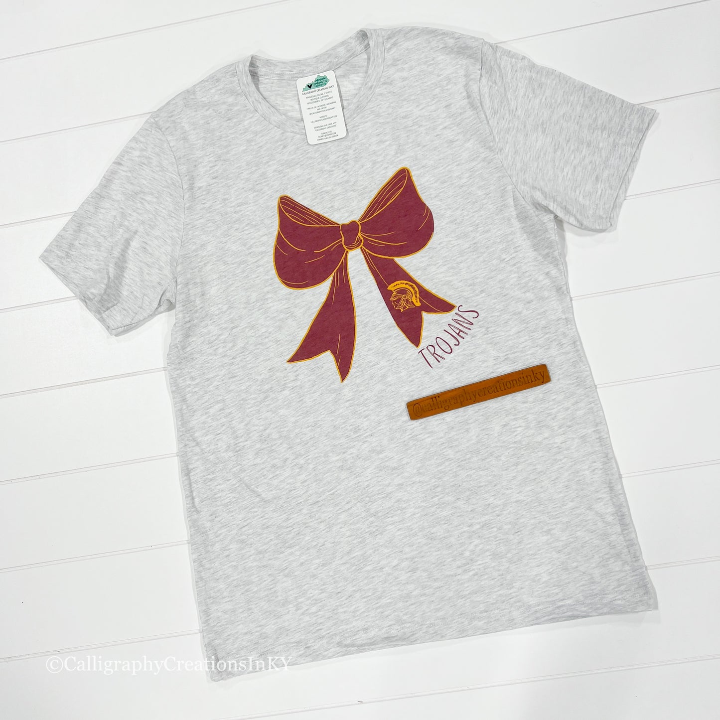 Trojans Bow Tee