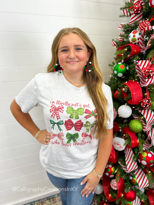 Christmas Girl Tee