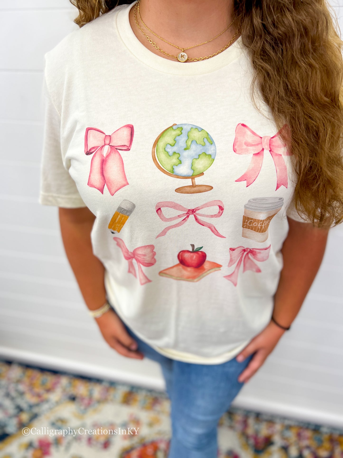 Watercolor Teach Tee