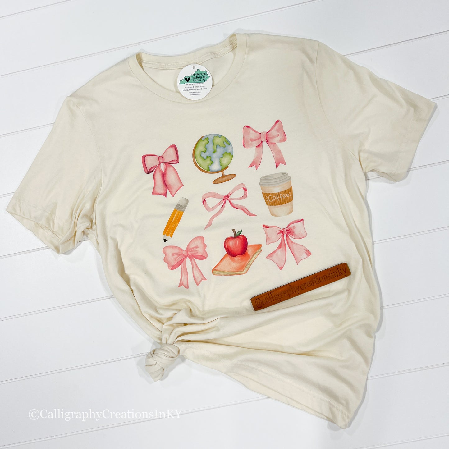 Watercolor Teach Tee