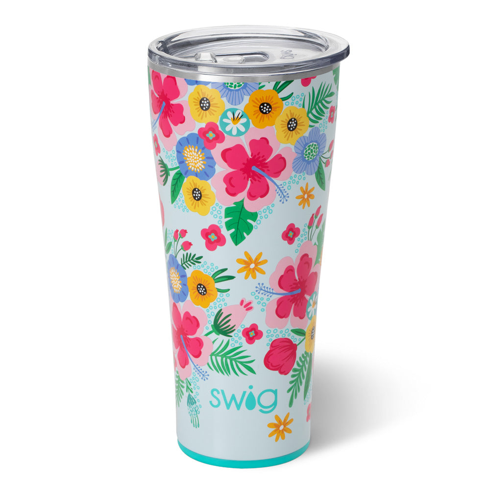 Island Bloom 32 oz Swig Tumbler FINAL SALE