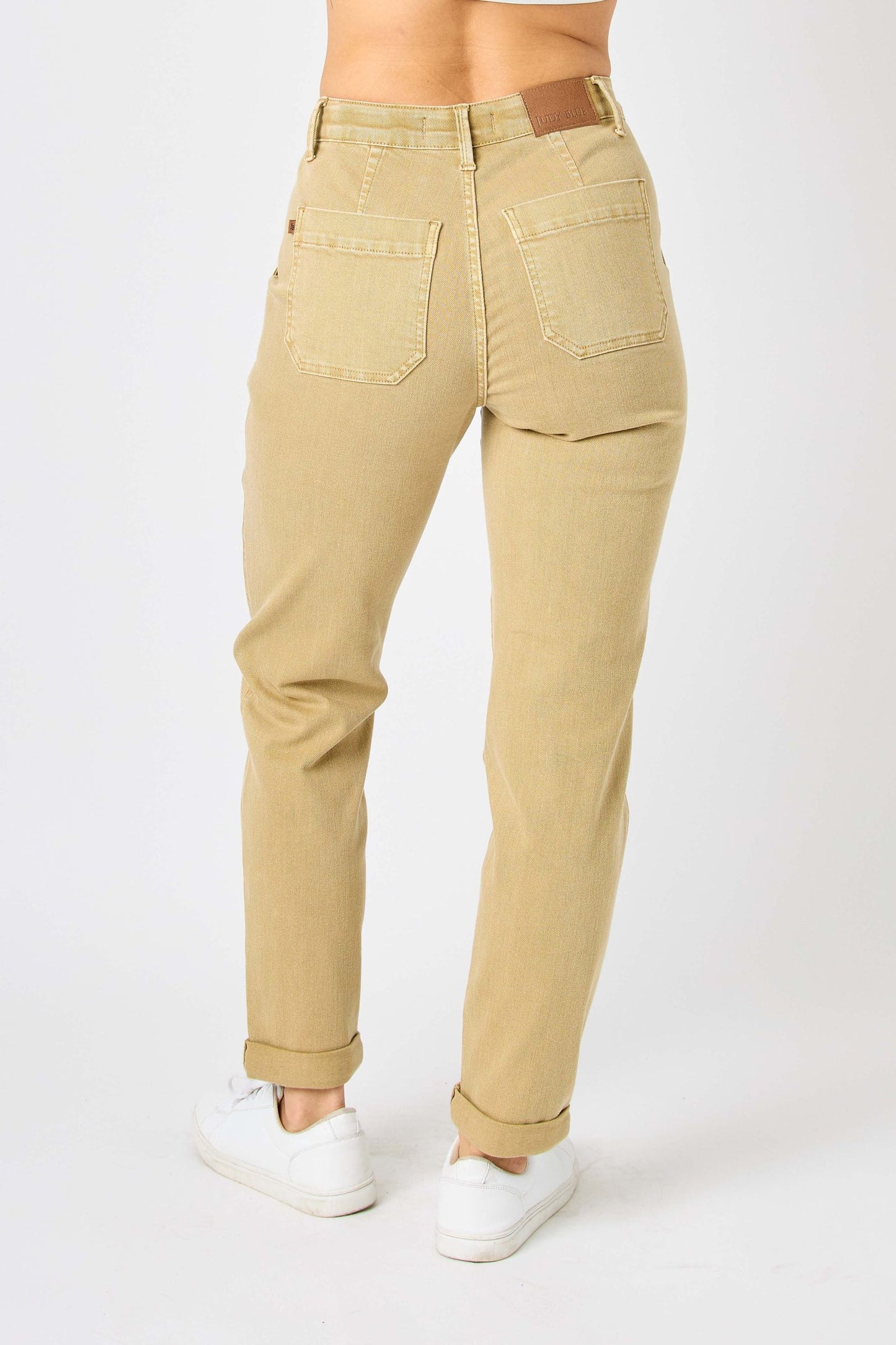 LeAnn High Rise Cuffed Joggers • Judy Blue