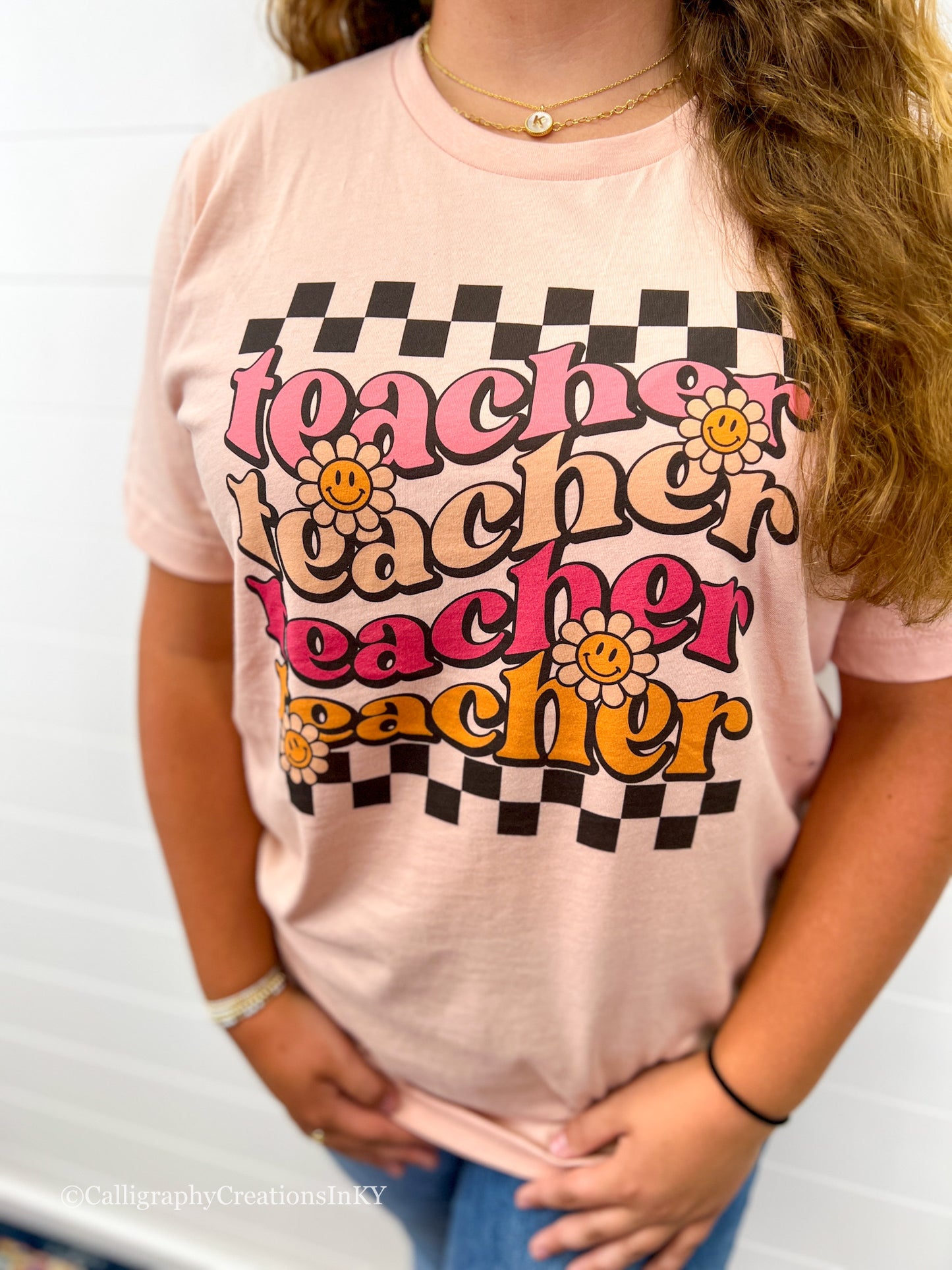 Retro Teacher Tee