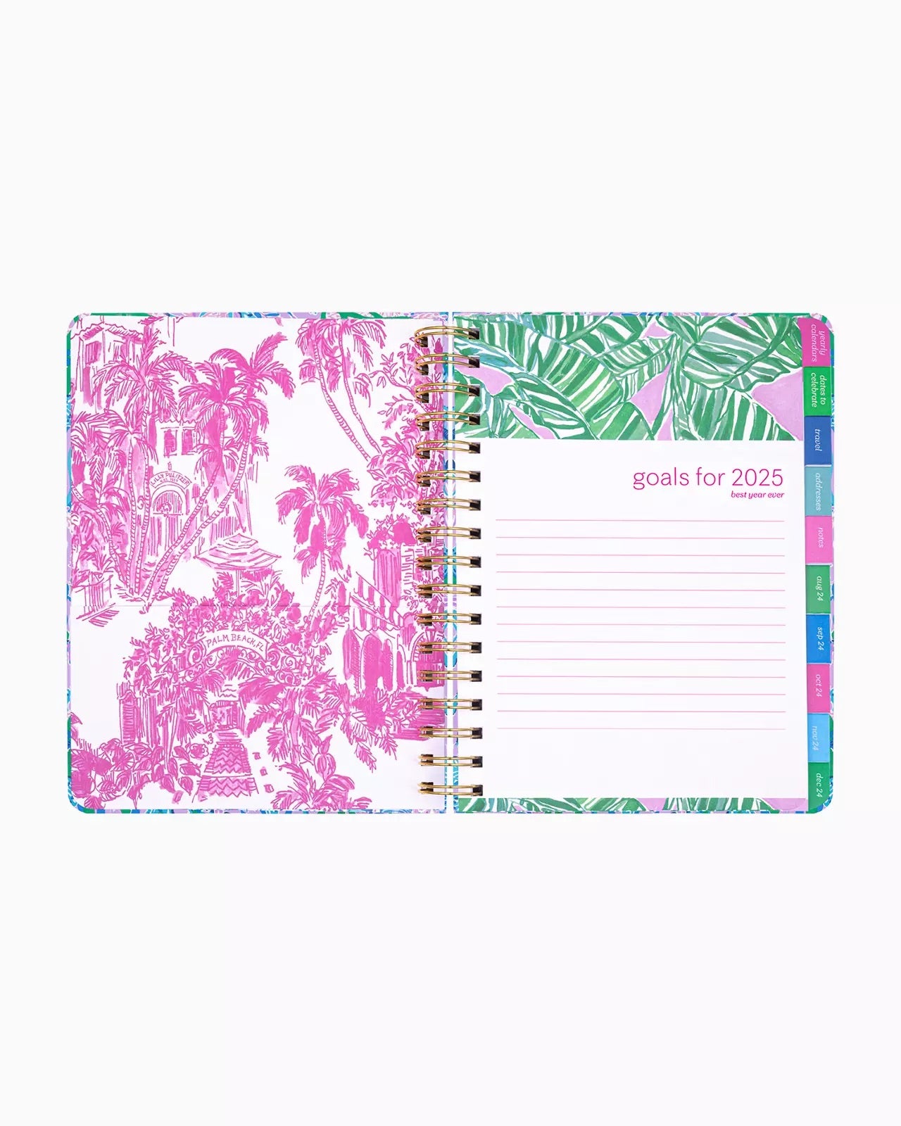 Multi Seacret Escape Home | Lilly Pulitzer 2024-2025 17 Month Large Agenda