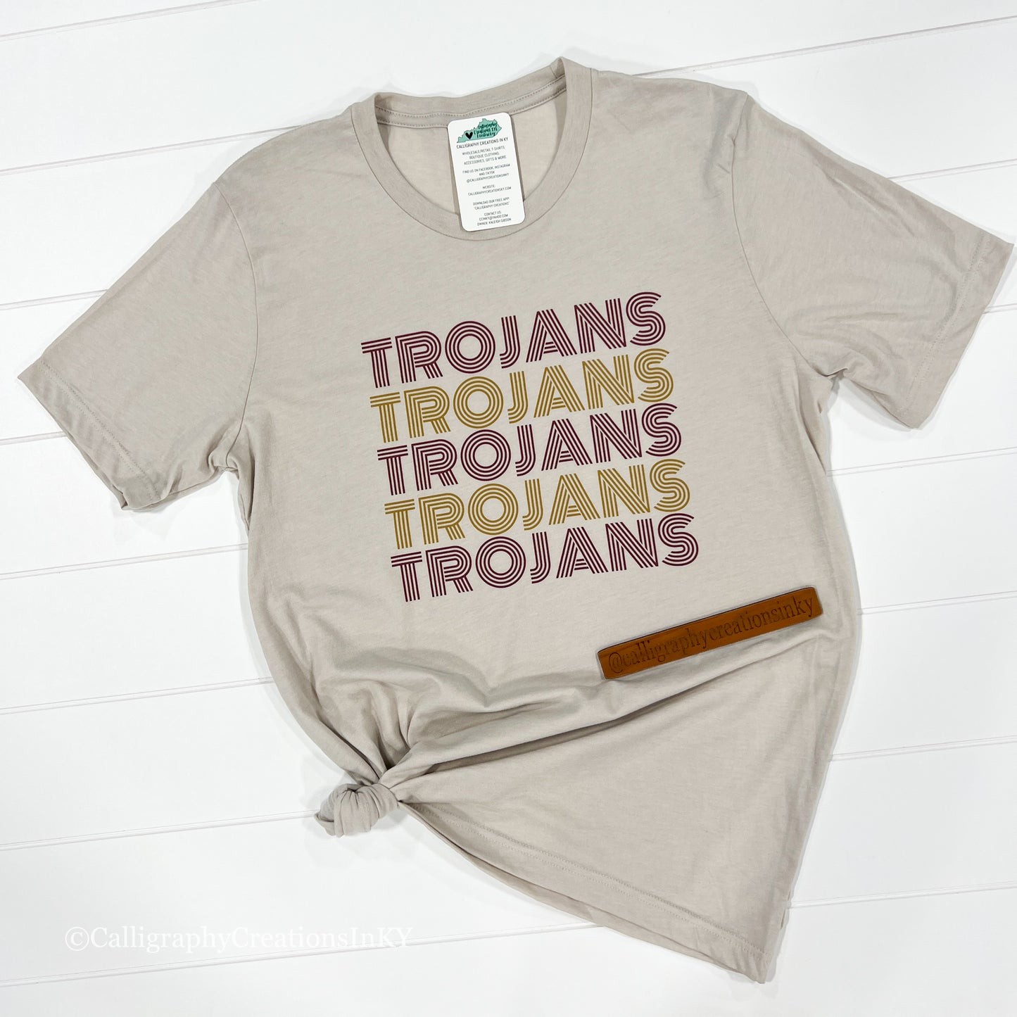 Trojans x 5 Tee