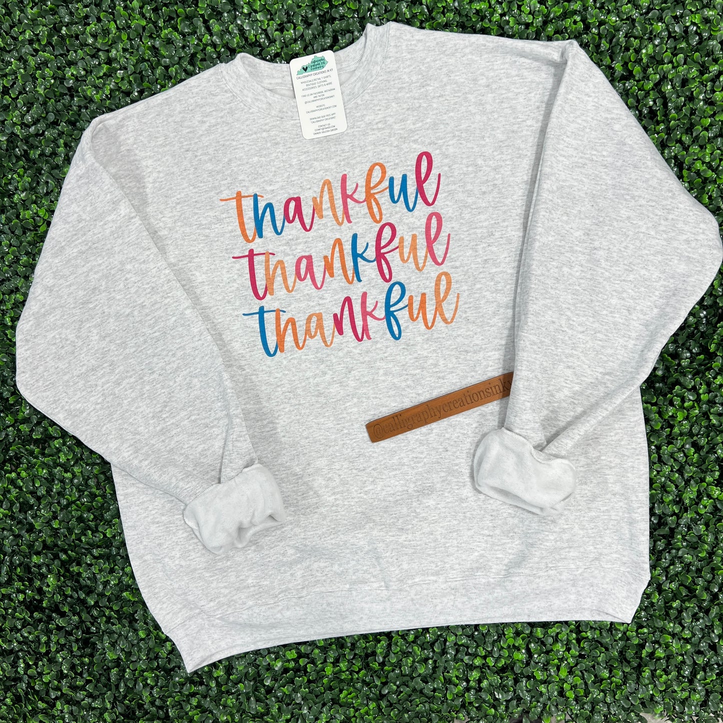 PREORDER • Triple Thankful Sweatshirt