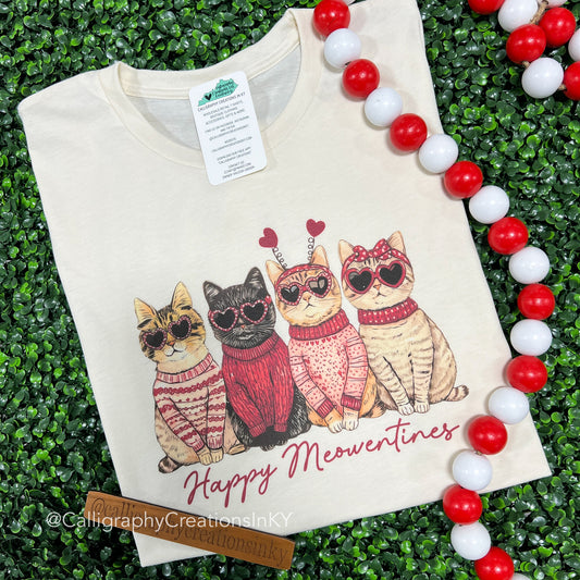 PREORDER • Happy Meowentines Tee