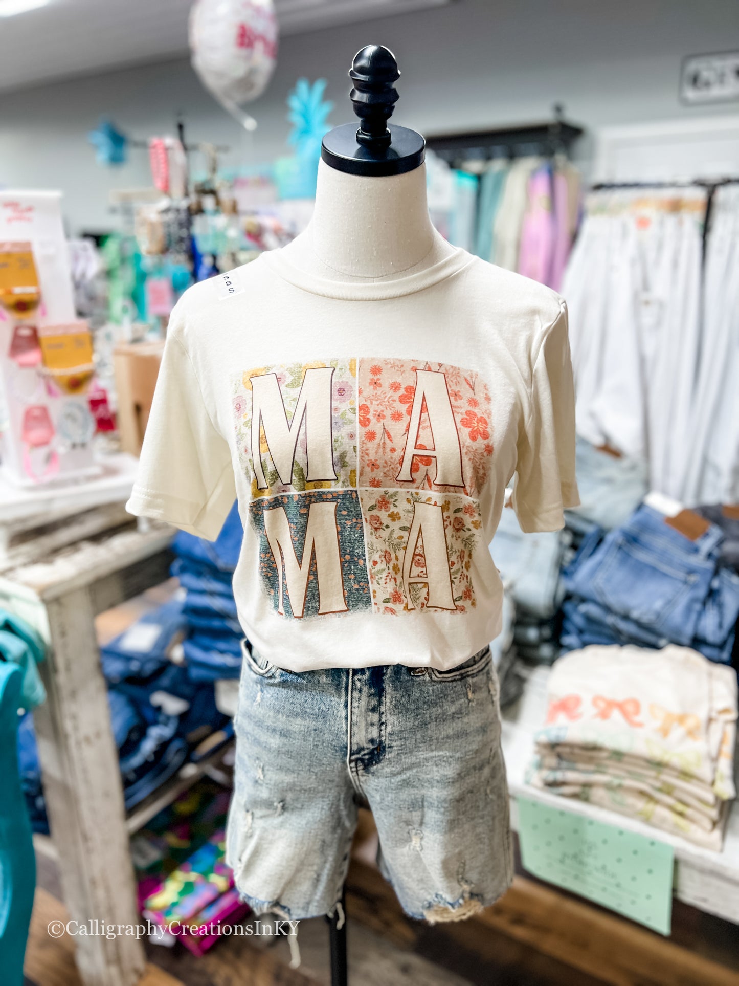 Floral Mama Tee