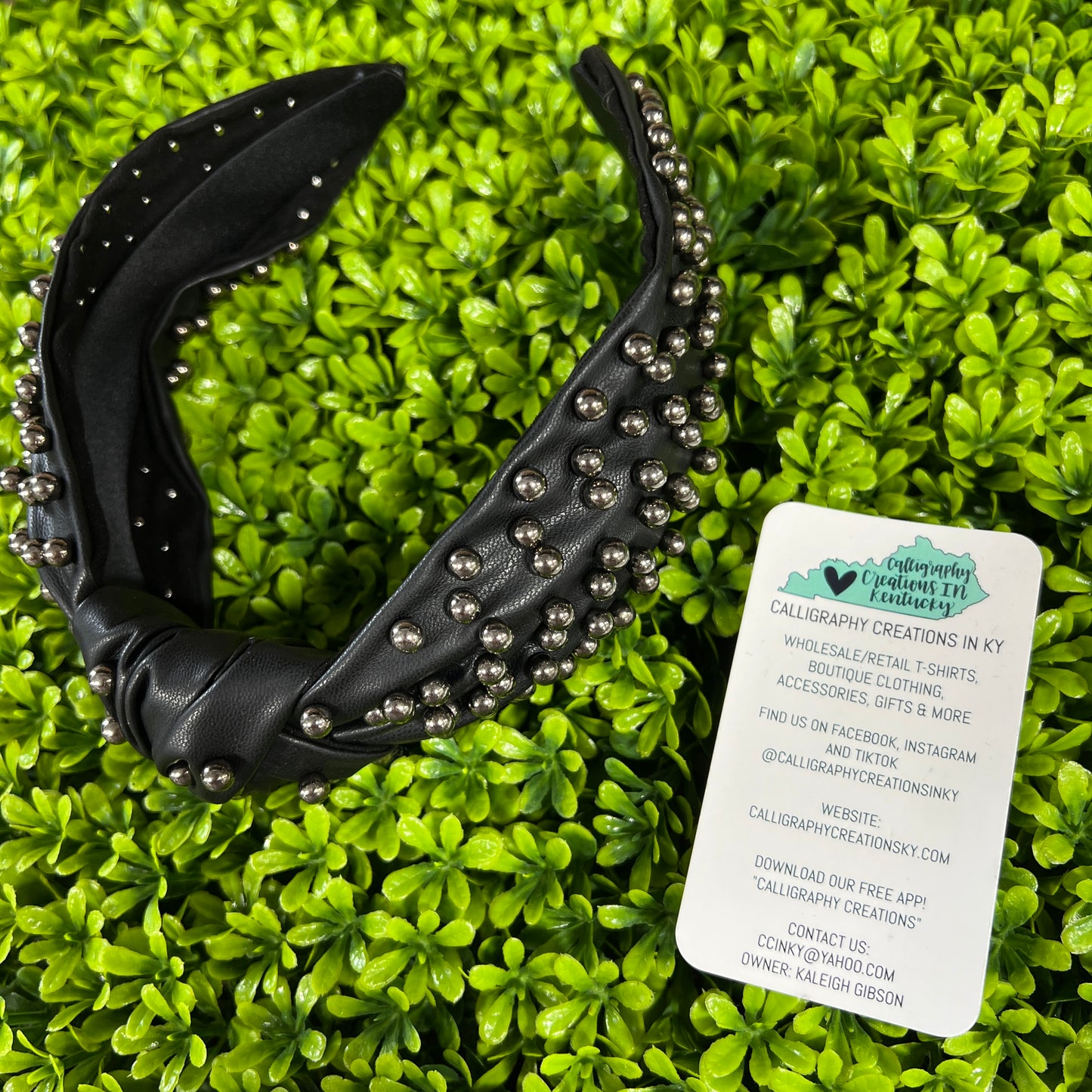 Black Pearl Non-Headache Headband