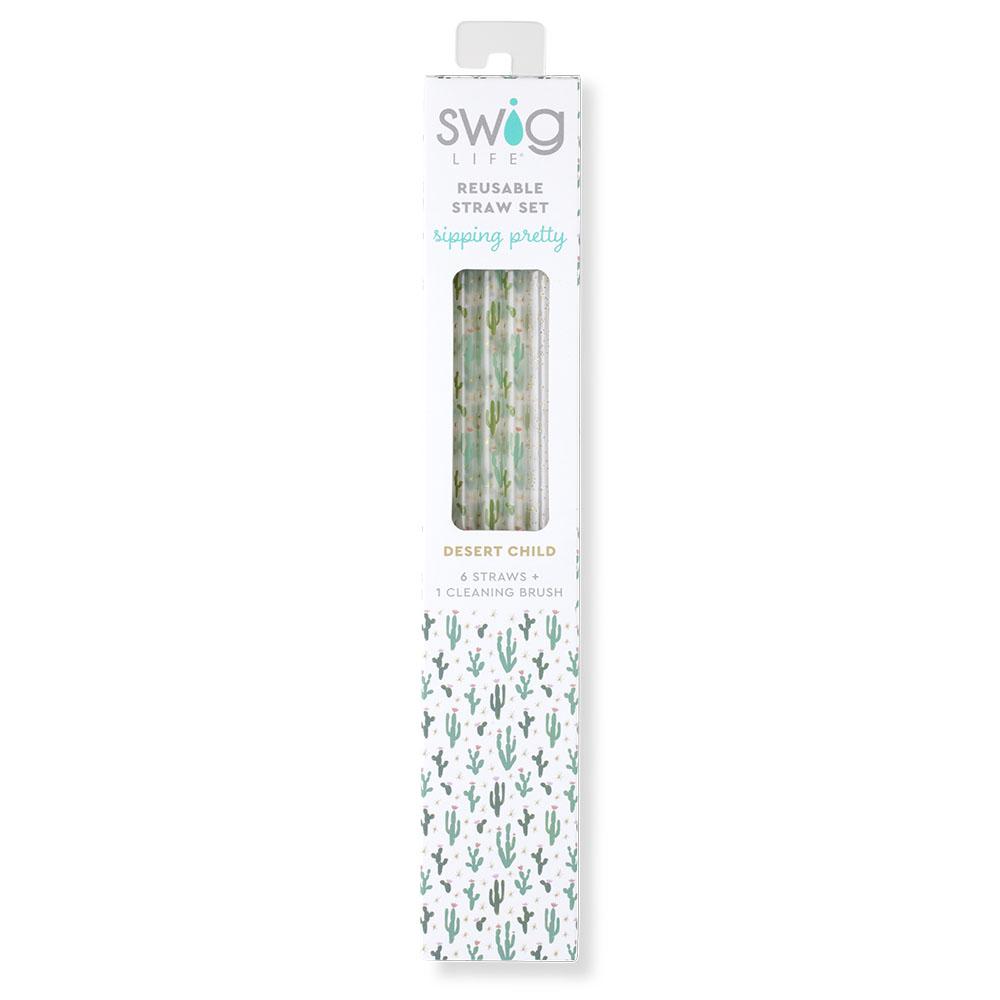 Desert Child Swig Reusable Straw Set FINAL SALE