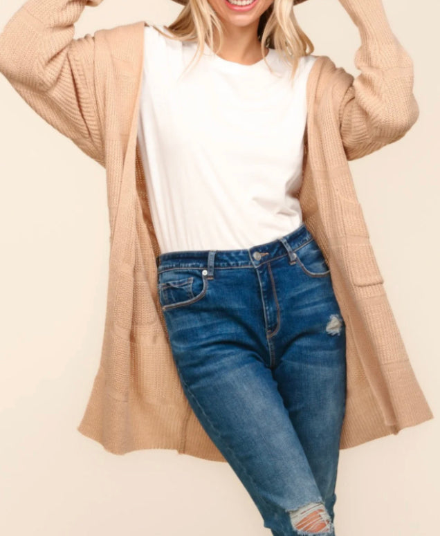 Beige | Callie Cardigan