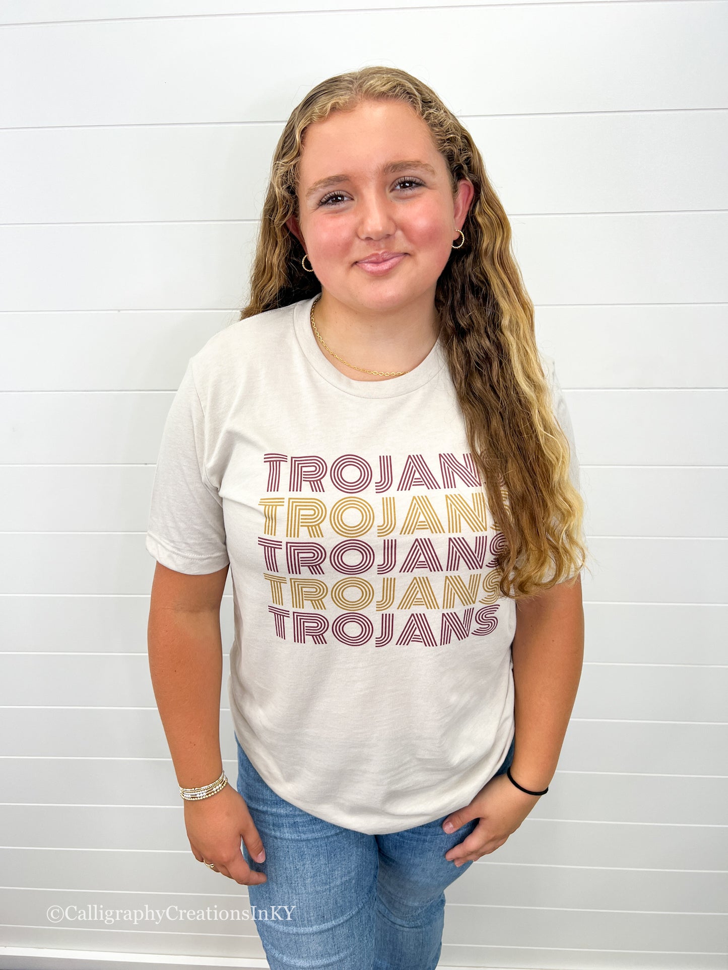 Trojans x 5 Tee