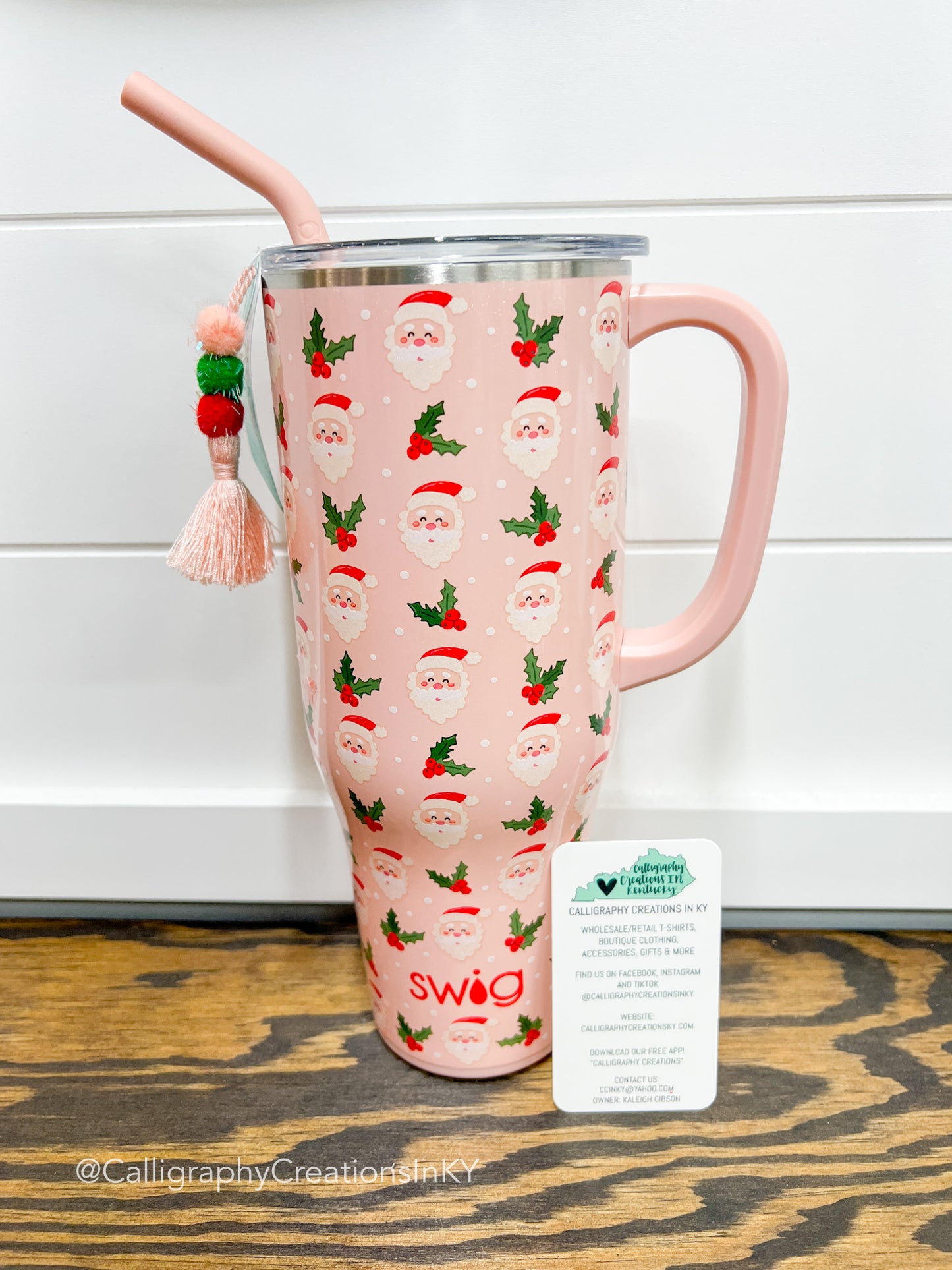 Holly Jolly 40 oz Swig Mega Mug