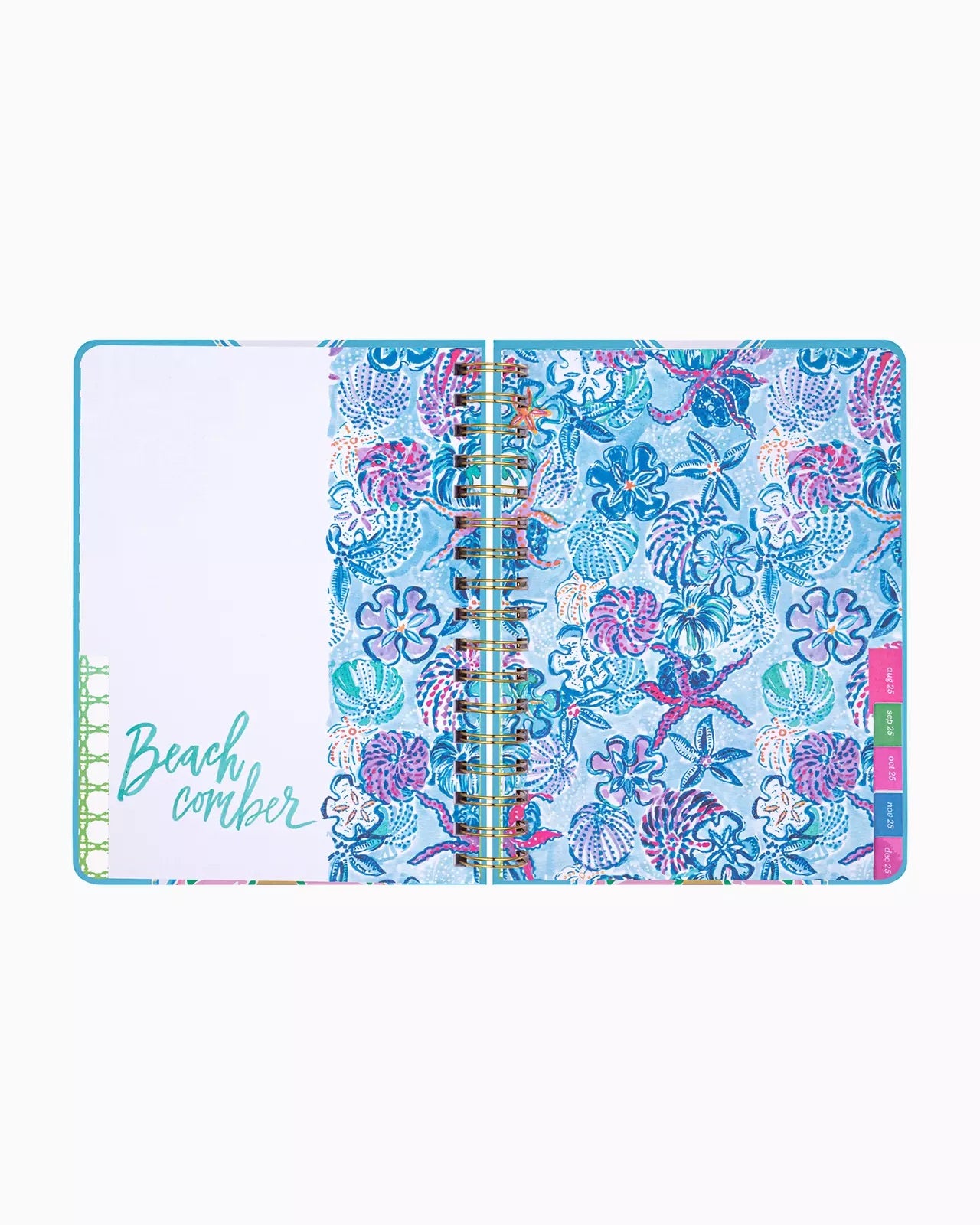 Multi Calypso Sun Engineered Home | Lilly Pulitzer 2024-2025 17 Month Large Agenda