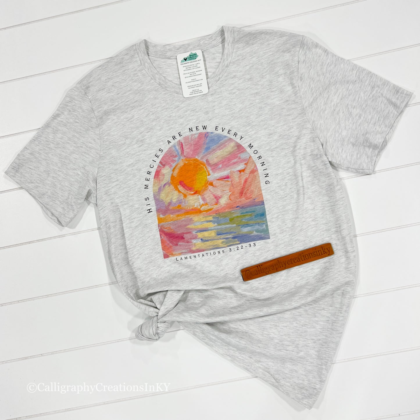 Mercies Watercolor Tee