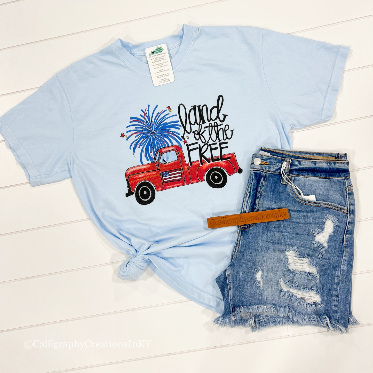 Patriotic Truck Tee