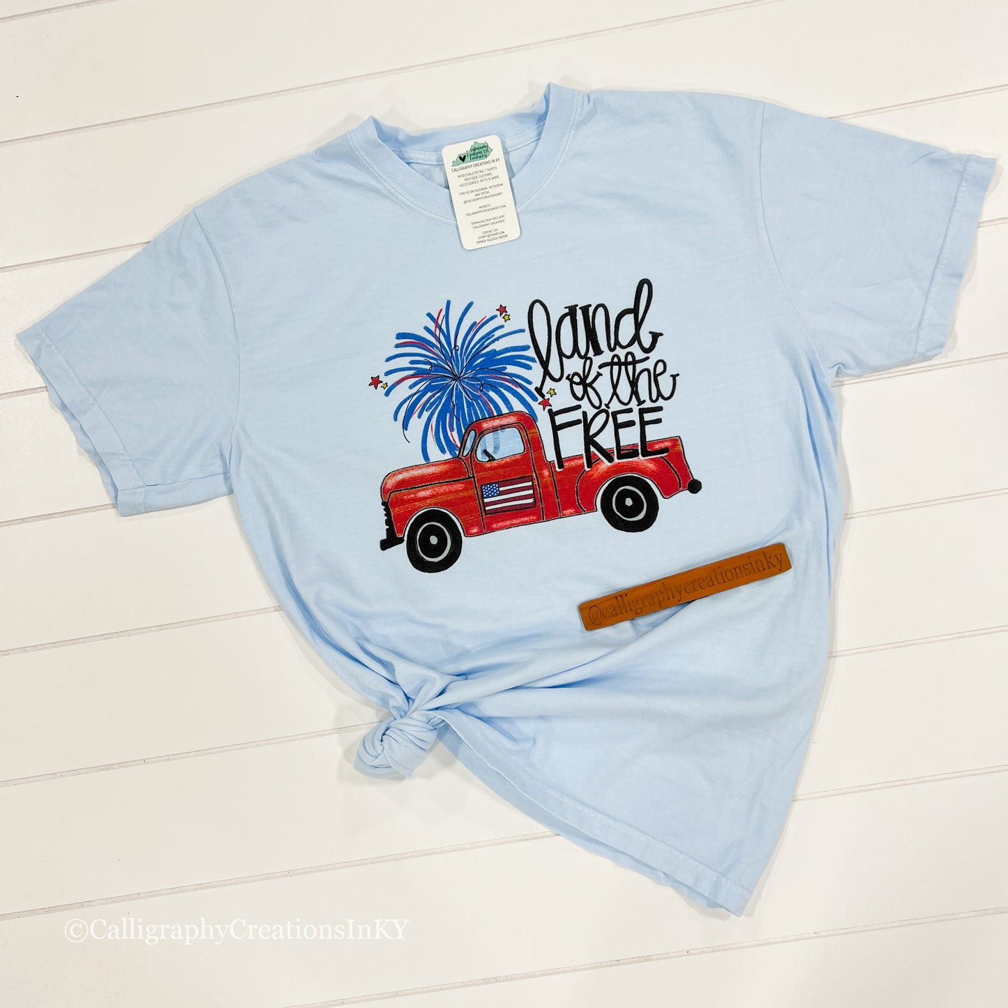 Patriotic Truck Tee