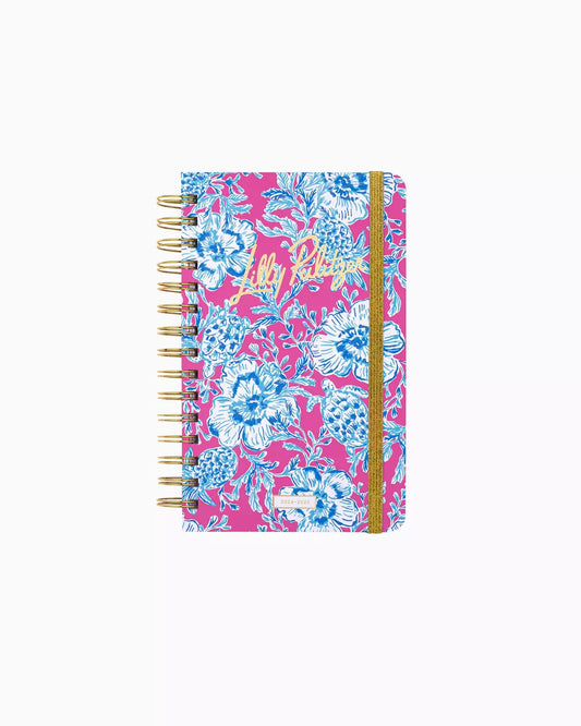 Roxie Pink Wave N Sea | Lilly Pulitzer 2024-2025 17 Month Medium Agenda