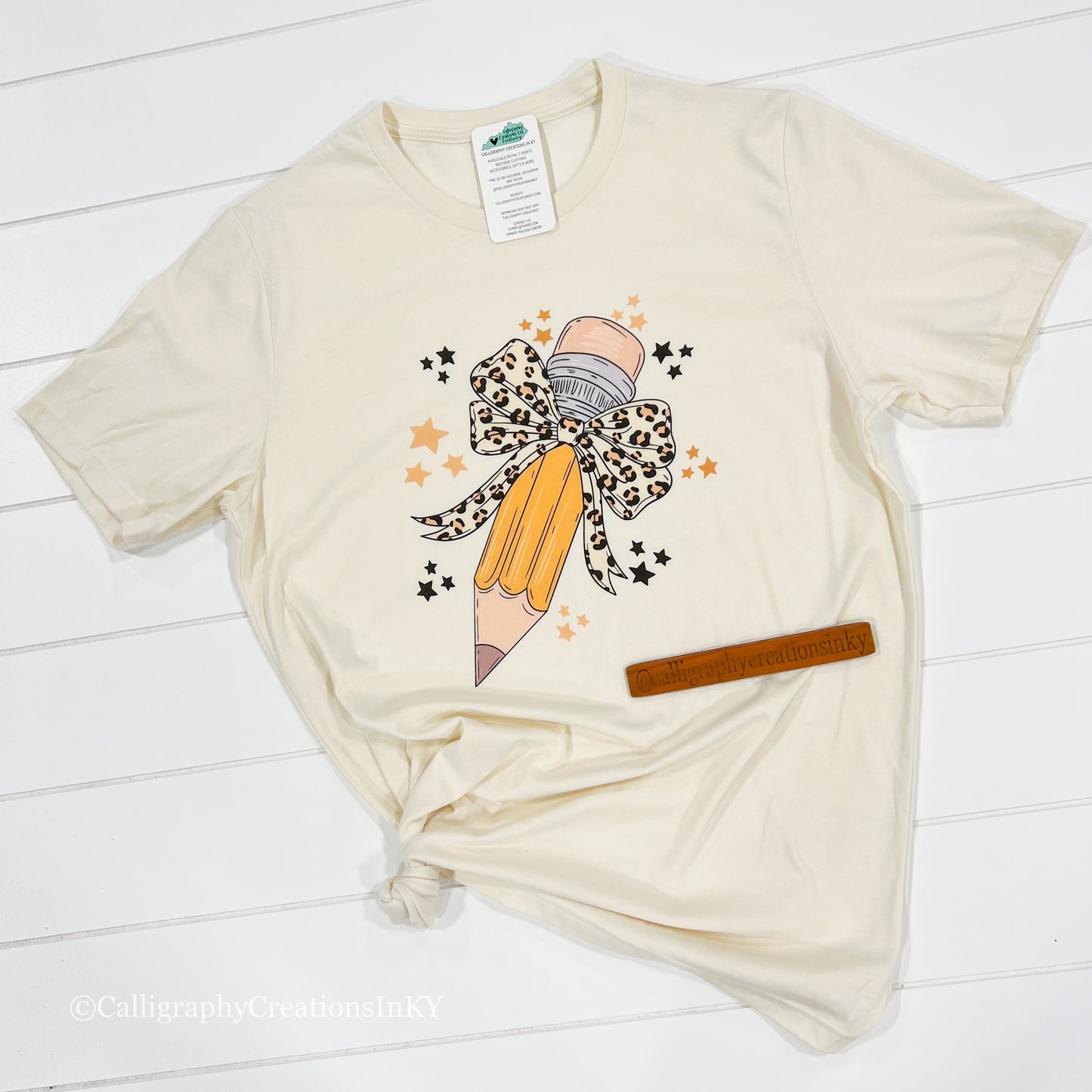 Leopard Pencil Tee