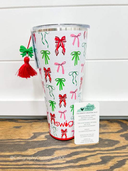 Ribbons and Bows 32 oz Swig Tumbler