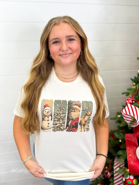 Retro Christmas Tee