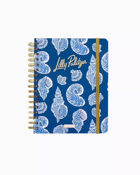 Barton Blue Shell Of A Good Time | Lilly Pulitzer 2024-2025 17 Month Large Agenda