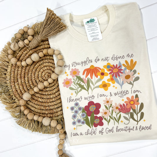 Child Of God Flowers Tee