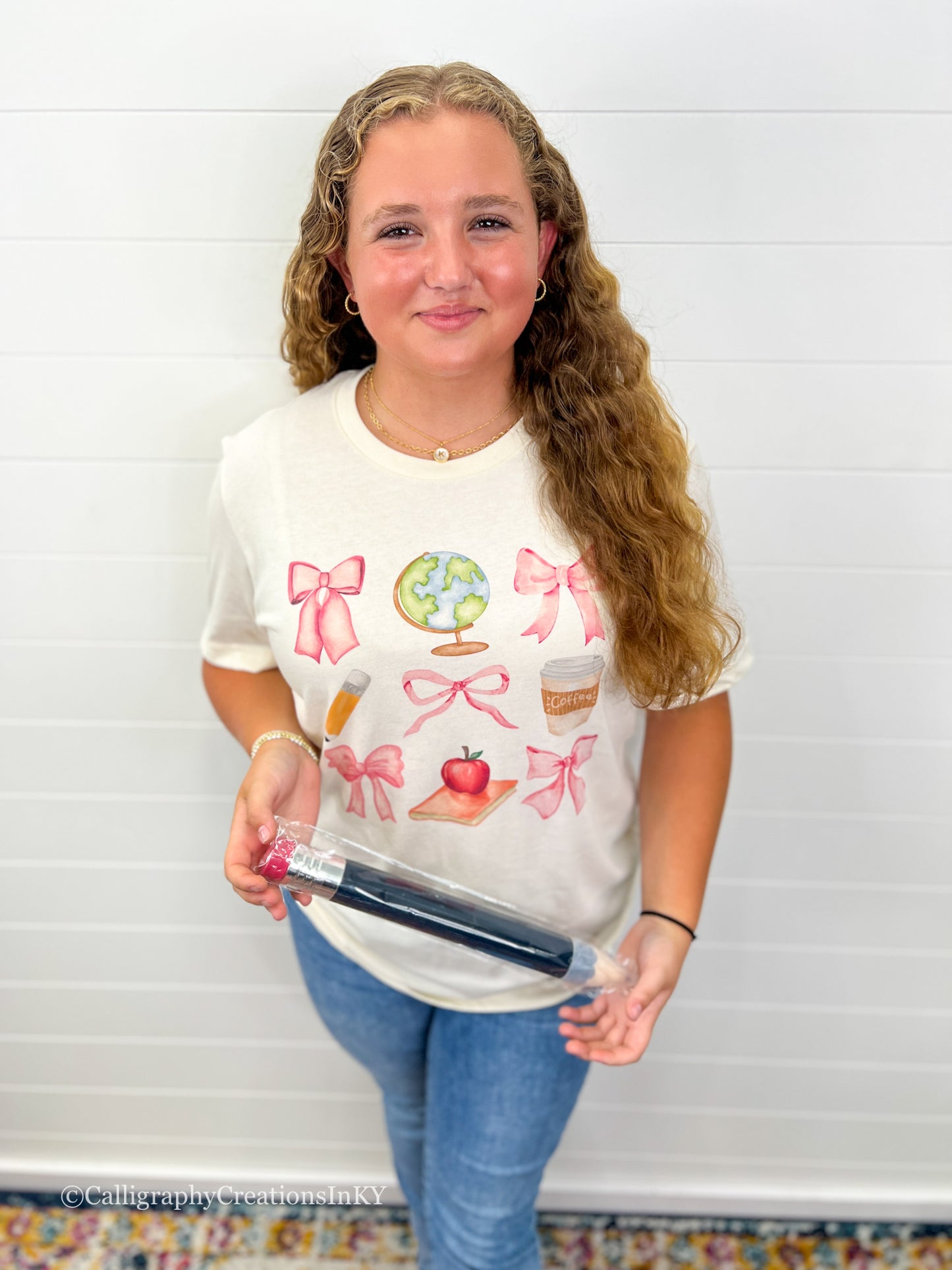 Watercolor Teach Tee