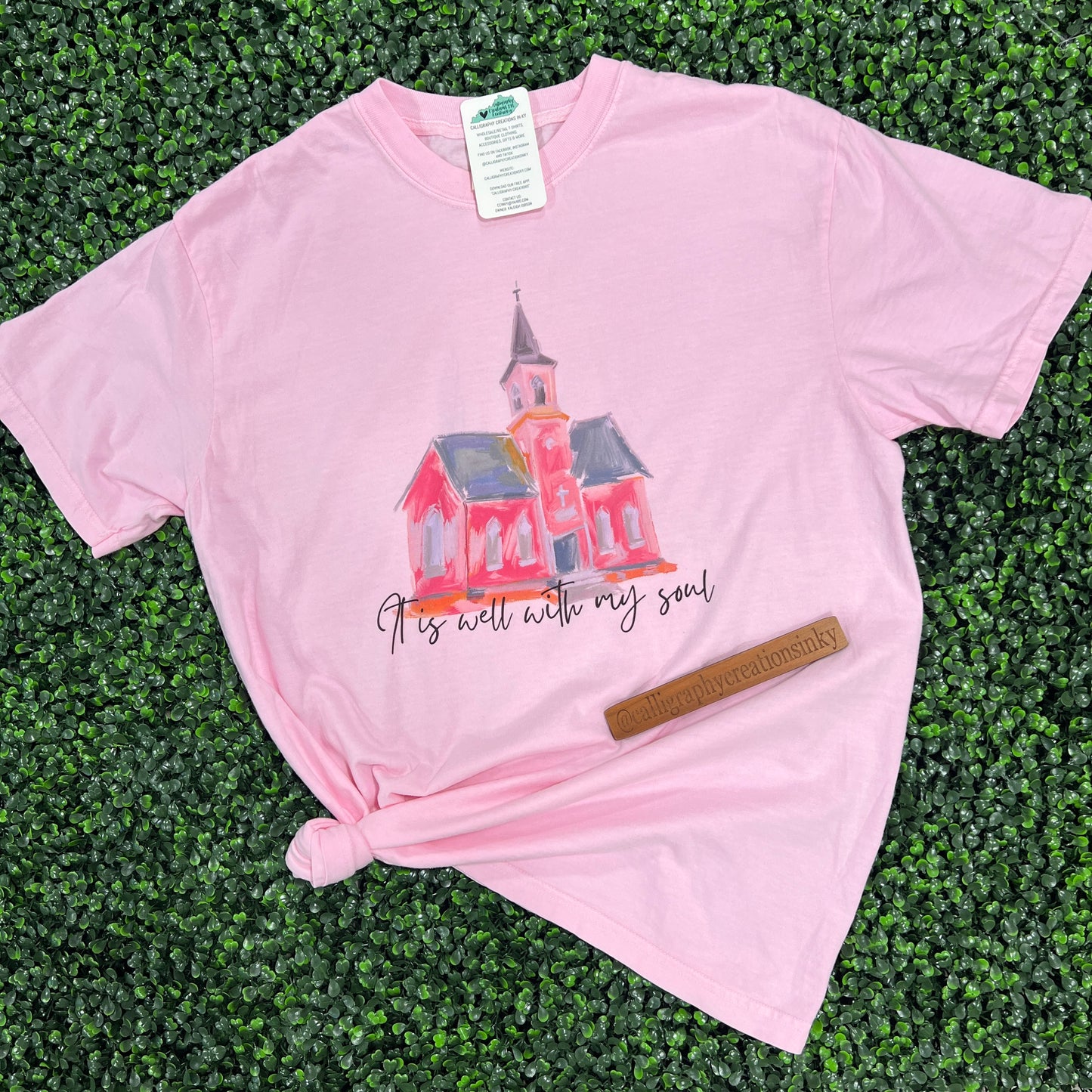 Watercolor Church Tee