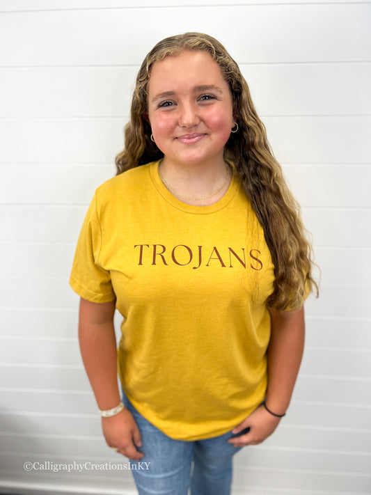 Simple Trojans Tee