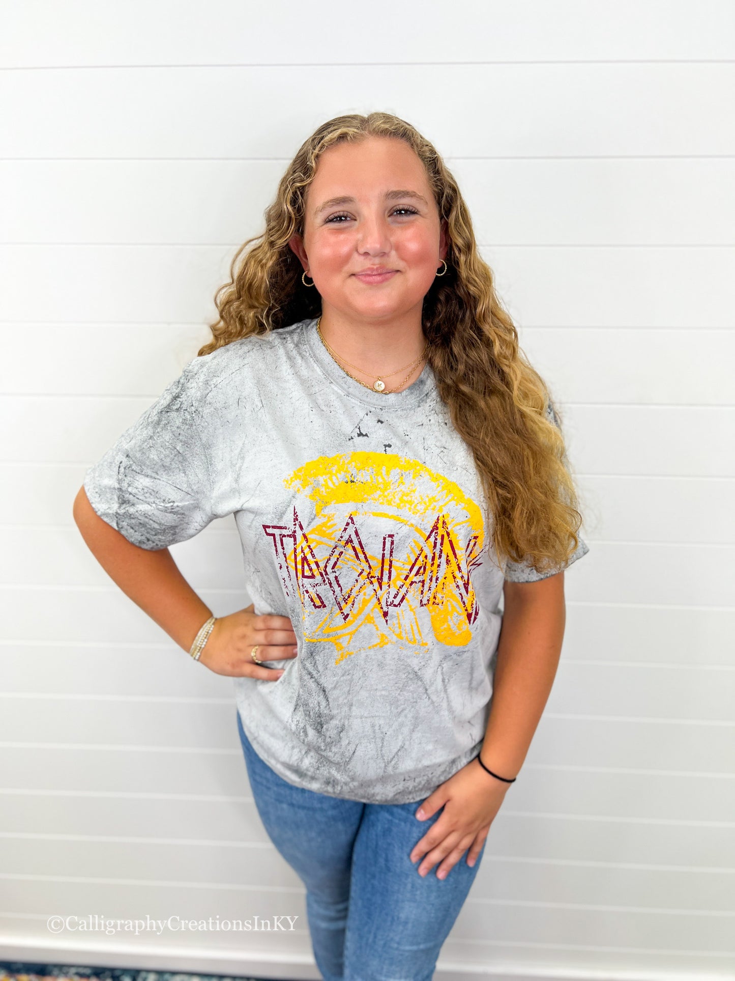 Rockin’ Trojans Colorblast Tee