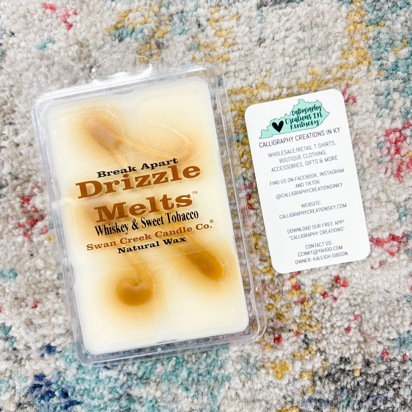 SCC Whiskey & Sweet Tobacco- Drizzle Melt