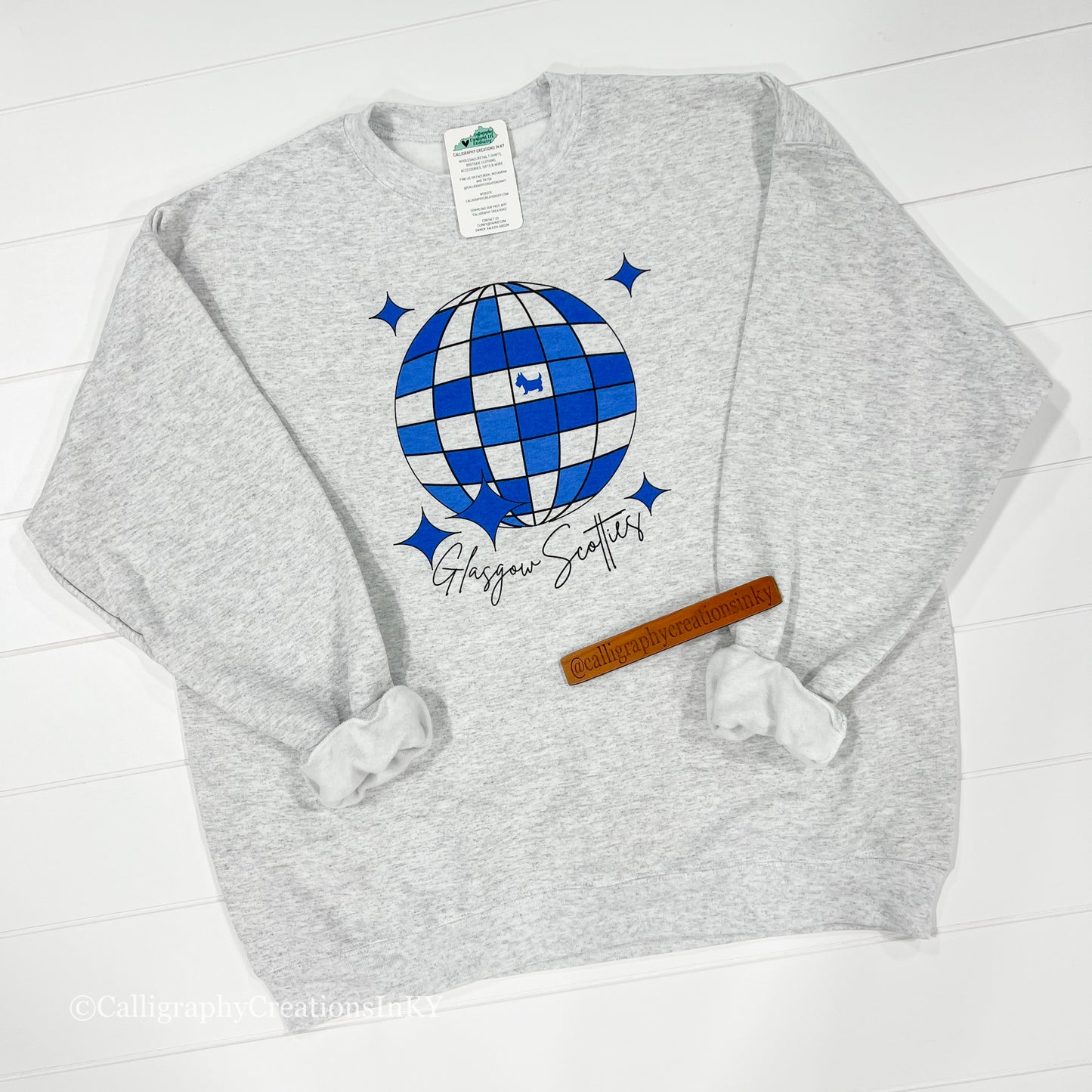 PREORDER YOUTH • Original Glasgow Scotties Disco Tee/Sweatshirt