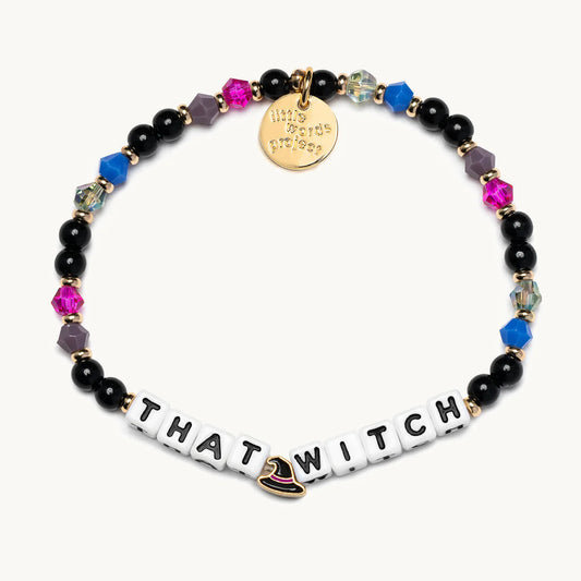 That Witch - Spellbound Little Words Project Beaded Bracelet