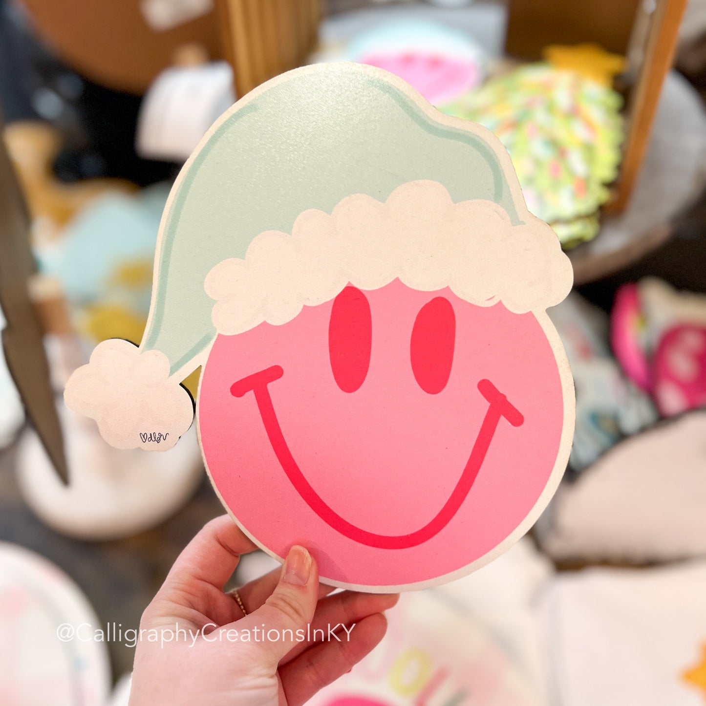 Holly Jolly Smiley Attachment | Doodles By Rebekah