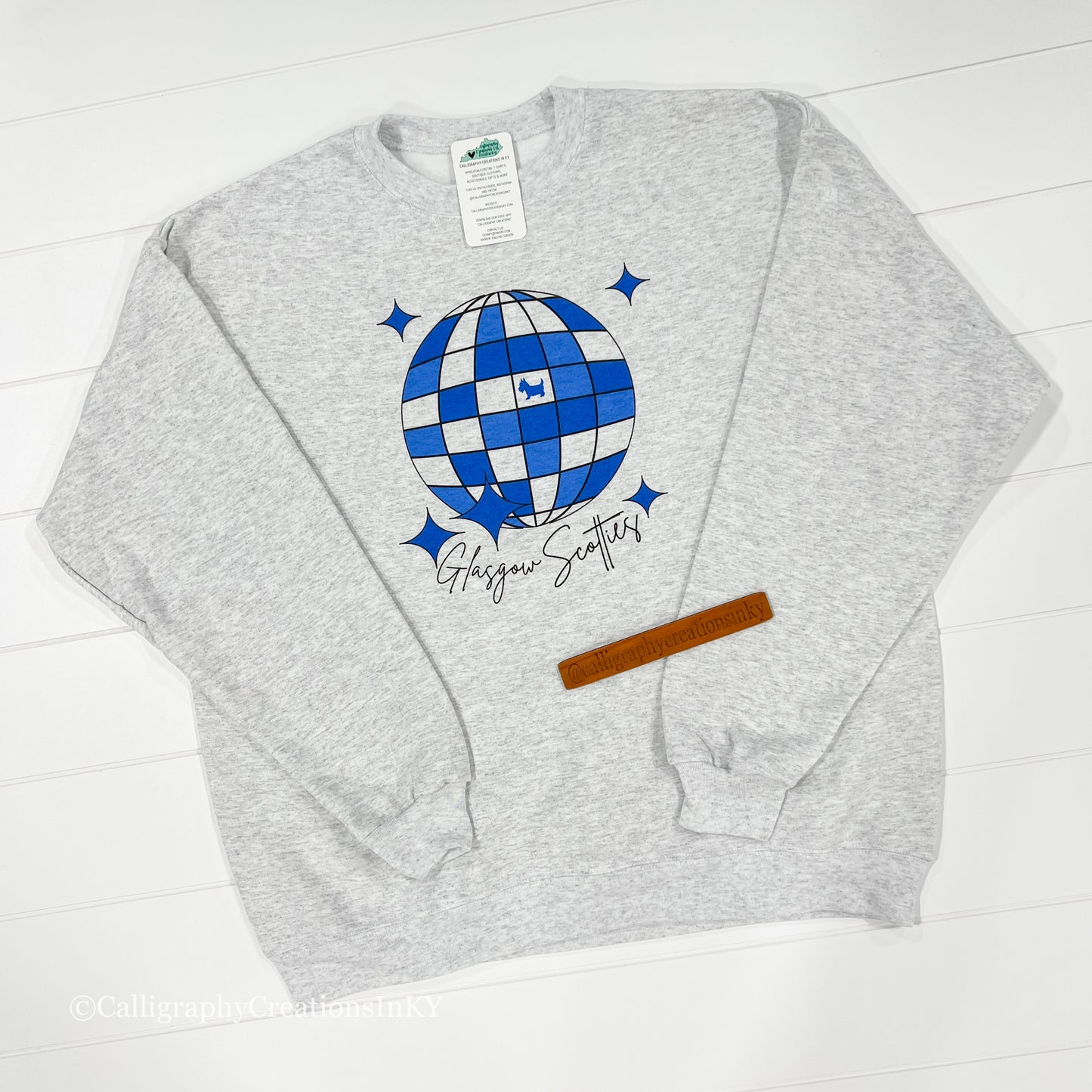 PREORDER YOUTH • Original Glasgow Scotties Disco Tee/Sweatshirt