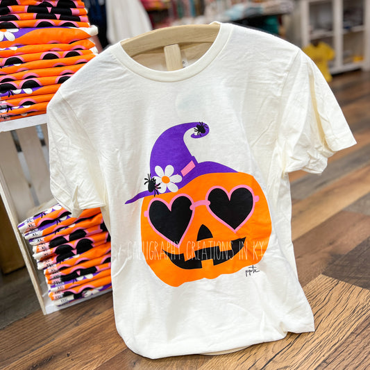 Sunglasses Jack O Lantern Tee