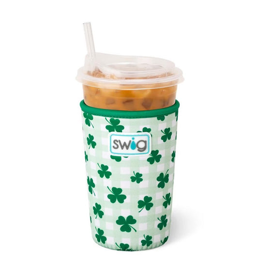 Shamrock the Block Swig Iced Cup Coolie