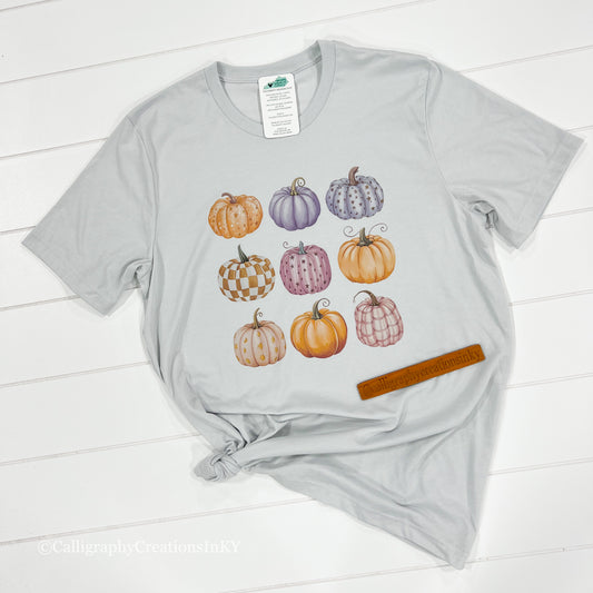 Multi Collage Pumpkins Tee