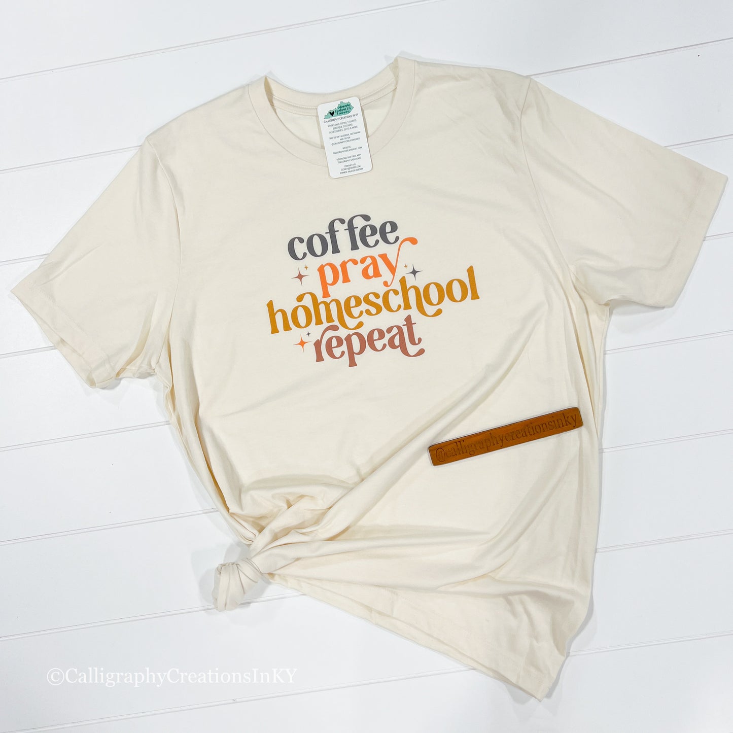 Homeschool Repeat Tee FINAL SALE