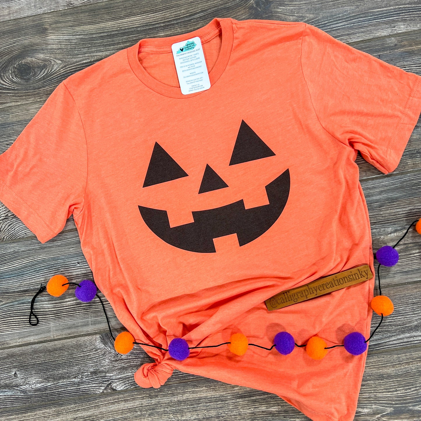 Jack O Lantern Face Tee