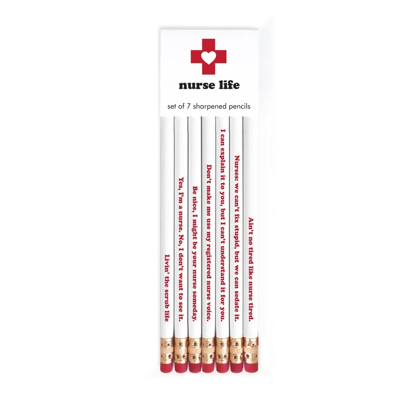 Nurse Life Pencil Set