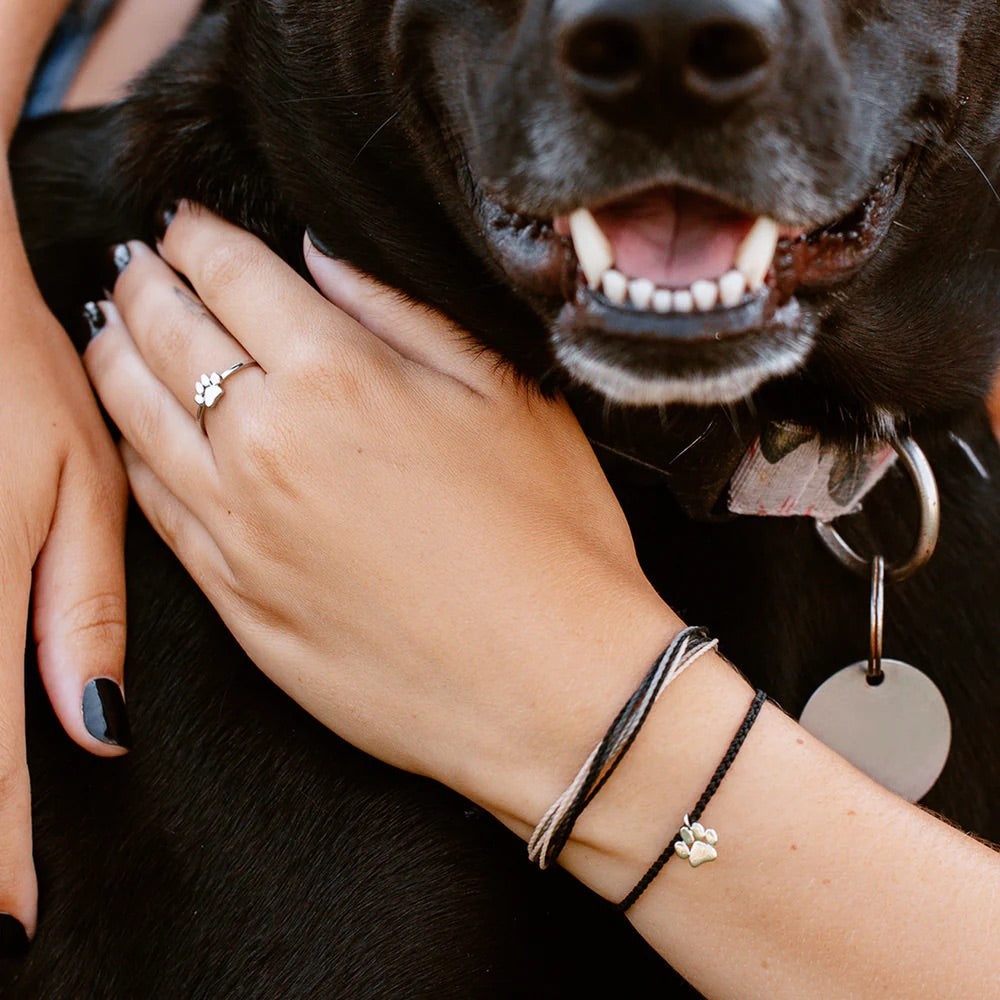 Paw Print Charm | Pura Vida Bracelet