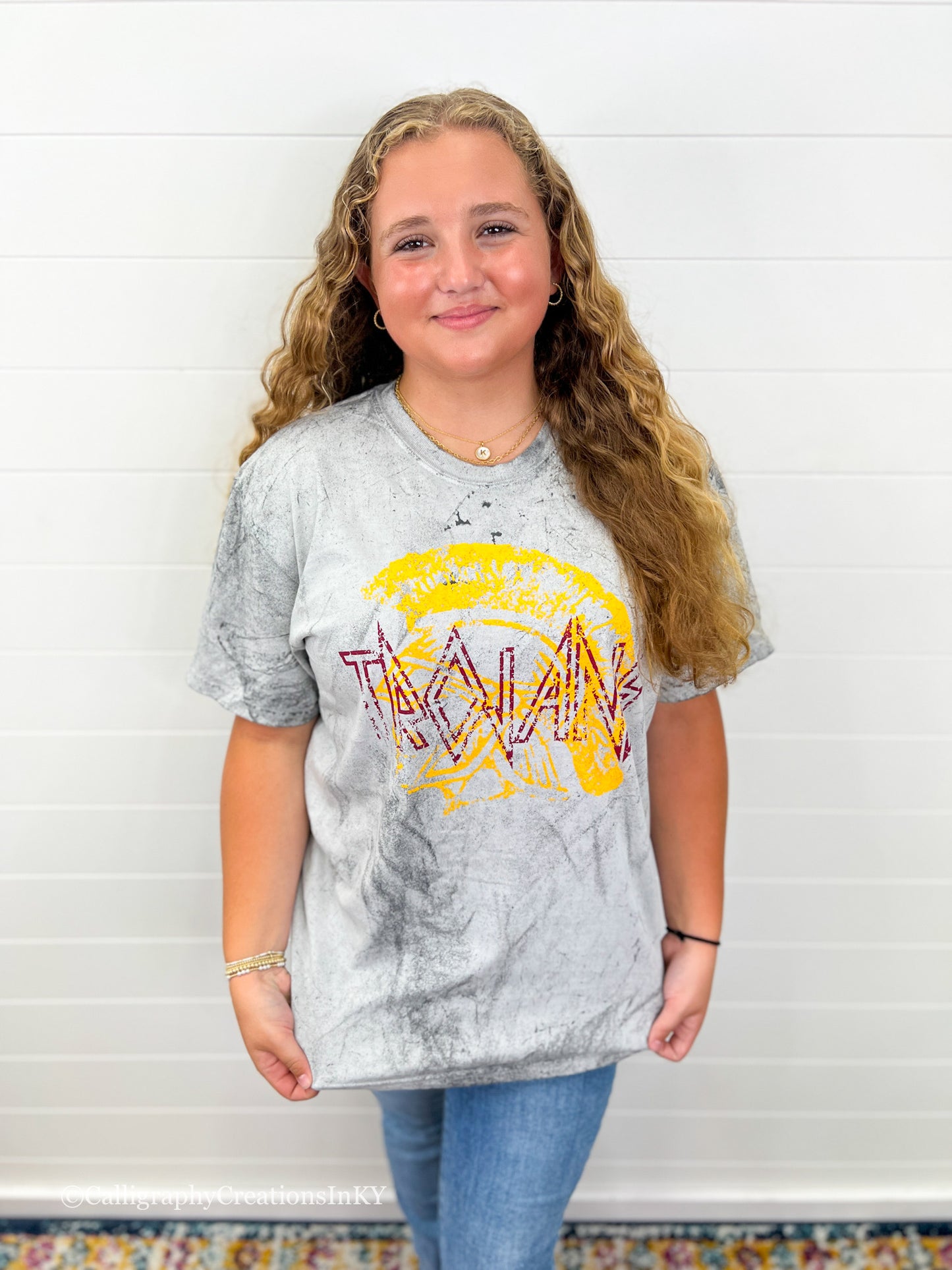 Rockin’ Trojans Colorblast Tee